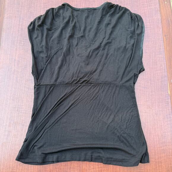 Daisy Fuentes Black Sleeveless Blouse - Women's Medium - Picture 3 of 4